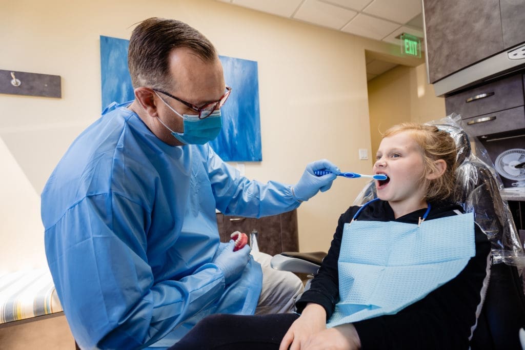 Thomas Dentistry Kirkland Dentist Young Girl Patient